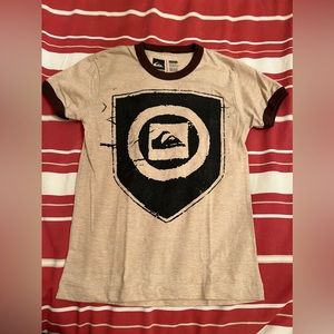Quicksilver kids t-shirt brown